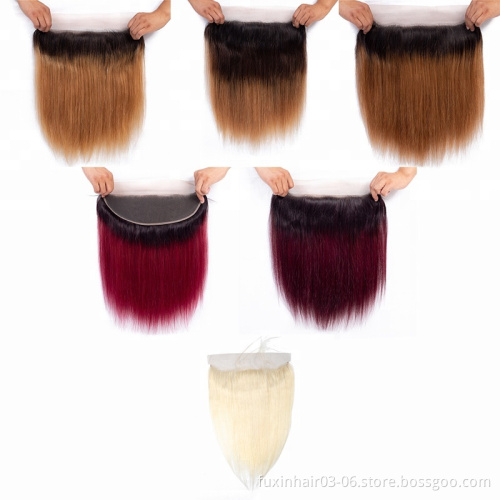 Hot Sale Cuticle Aligned 1B/27 Cambodian Hair Straight With High Quality 100% Human Hair